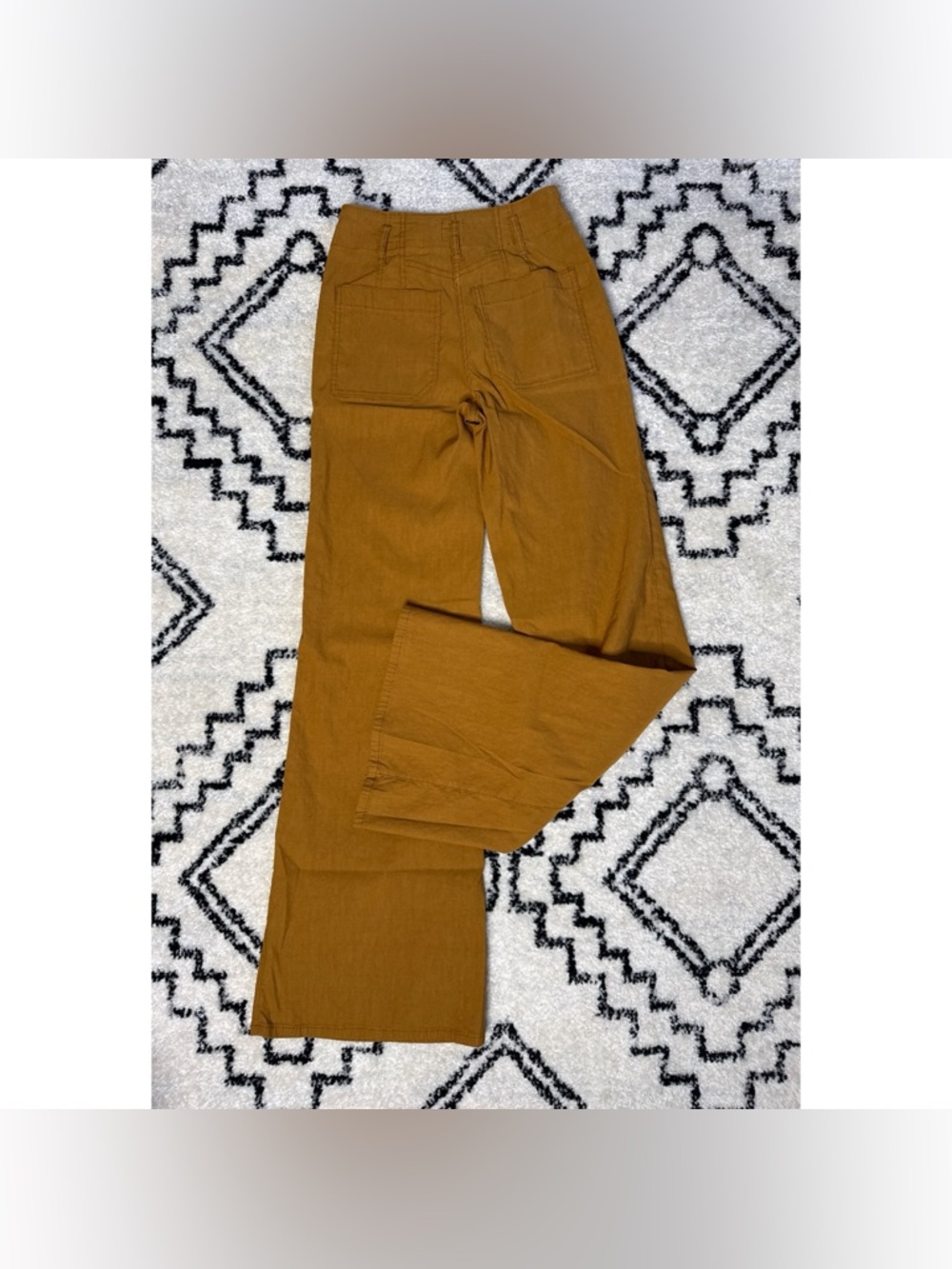 Anthropologie Maeve Junie High-Rise Flare Pants Magic Fabric Edition Size 25 - Picture 3 of 8
